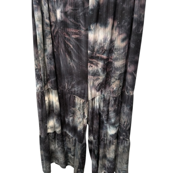 Black Pull On Oversized Jumper Palazzo One Piece Tie Dye Boho Hippie Slouchy 3X - Picture 6 of 16
